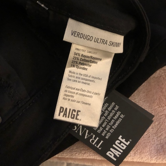BNWT Paige Verdugo Jeans - Picture 4 of 4